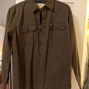 Barbour Dark Brown Shirt Jacket